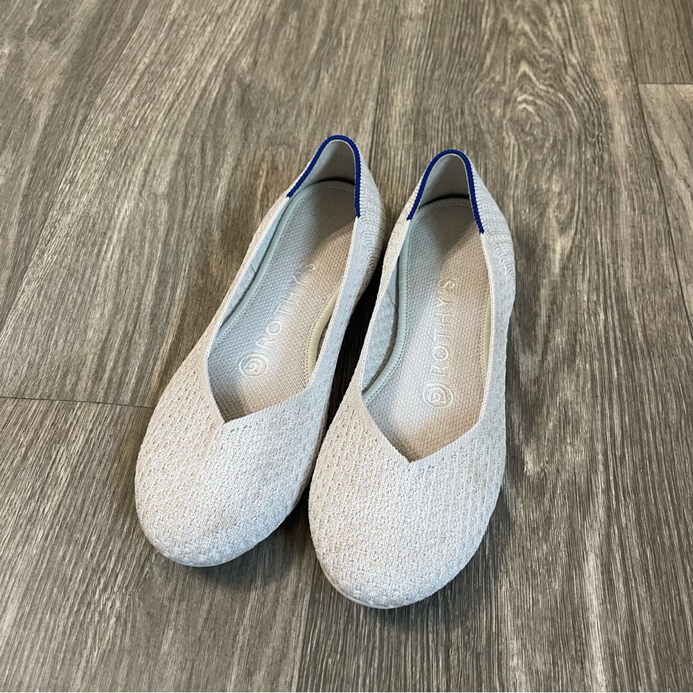 Rothy’s Light Gray Flats